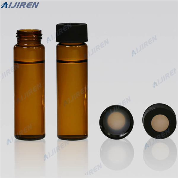 <h3>40ml TOC/VOC EPA vials PTFE silicone septa with cap--glass </h3>
